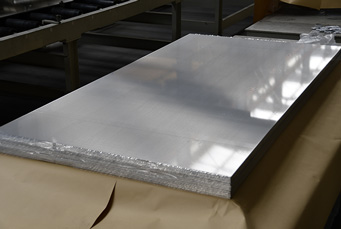 1100 placas de aluminio
