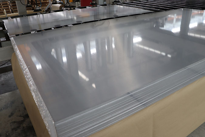 Placa de aluminio de grado marino para astillero
