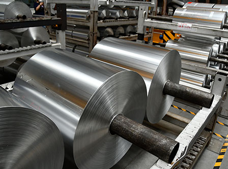 Papel de aluminio para tapas de botellas de cosméticos