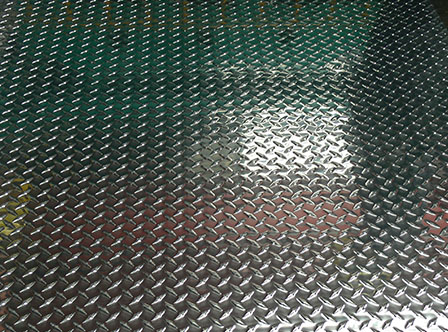 Placa de diamante de aluminio 6061-t6