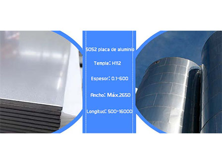 5052 H112 placa de aluminio para silo de aluminio vertical