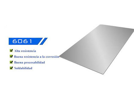 Diferencia entre la placa de aluminio 6061 T6 y la 6061 T651