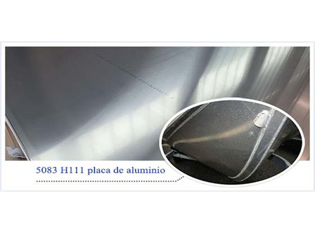 5083 H111 placa de aluminio para construcción naval