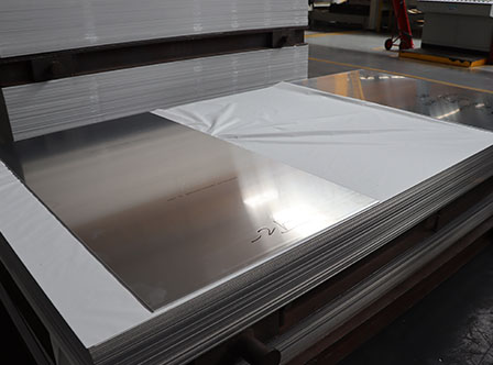 Lámina de aluminio 1100 H14 con película protectora